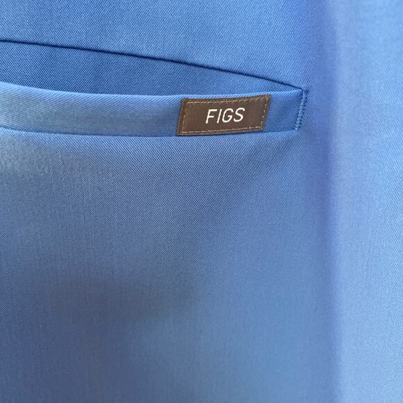 Figs Technical Collection Casma Three-Pocket Top Blue Size XXL - Picture 2 of 5